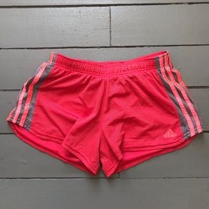 Adidas Pink Running Shorts, Size Small